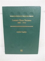 Liberty Head Nickels Book w/ 20 Liberty V Nickels
