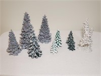 Assortment of Small Christmas Trees