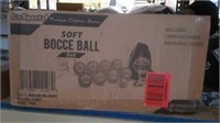 Soft bocce ball set
