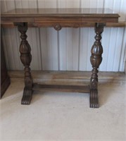 wood occasional table w/drawer