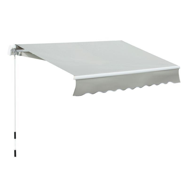 $139Outsunny 8' x 7' Retractable Sunshade Awning