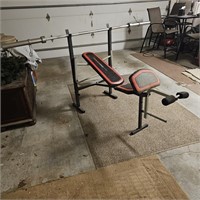 Weider Pro 256 Free-Weights & Bench SEE ALL PICS