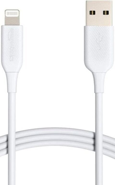 3' Amazon Basics ABS USB-A to Lightning Cable