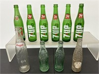 Vintage Soda Bottle Lot See Photos for Details