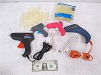 Lot of Glue Guns & Accessories - Untested