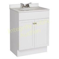Project Source Vanity With Top White 24.5”W  *