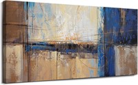 Wijotavic Abstract Canvas Art - 30x60 Inches