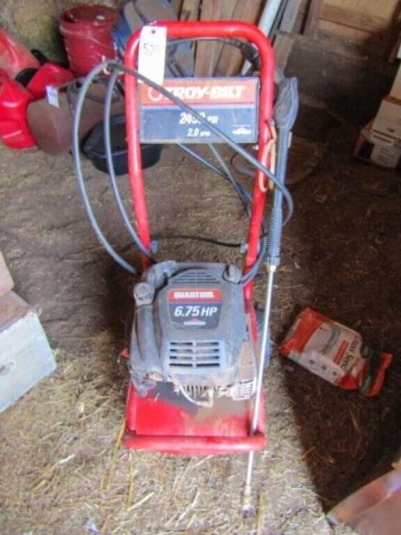 Troybilt gas powered power washer with wand