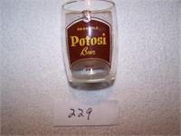 Good Old Potosi Barrel Glass