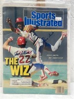 Sports Illustrated signed / Ozzie Smith &