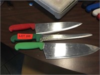 3 Chef Knives