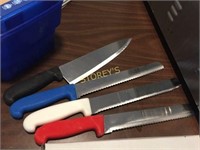 4 Chef Knives