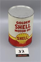 Golden Shell Motor Quart Can
