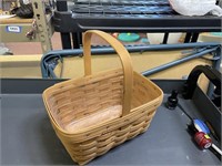 longaberger spring basket with protector 2002