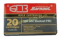 BARNAUL 300BLK 145GR FMJ - 20 Rds