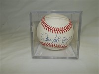 Willy McCovy Signed Baseball H.O.F.