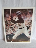 Roberto Clemente Foam Board Poster 20 & 1/2 x 28"