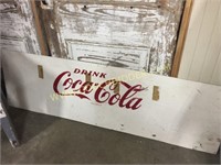 Authentic metal Drink Coca Cola sign