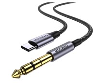 (New)MOSWAG USB C to 6.35mm 1/4 inch TRS Cable
