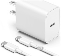 (New)For iPhone 15 Pro Max Charger,20W USB C Fast