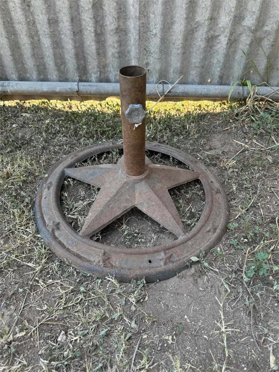Star Flagpole Stand