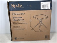 Style Selections Pelham Bay side table, color is