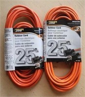 25' Ext. Cords (2)