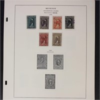 US Documentary Revenue Stamps Used & Mint collecti