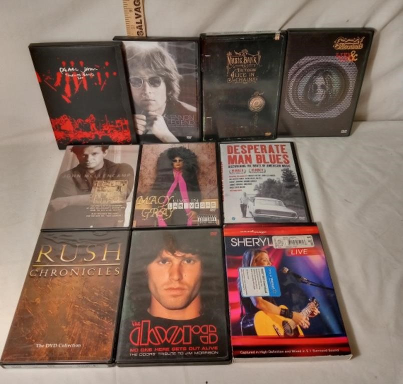 Music DVDS