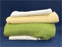 (4) Blankets, 2 are Chatham Manufacturing Elkin