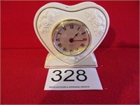 Lenox Heart Clock