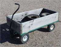 Expanded Metal Garden Wagon, Misc. Wheels