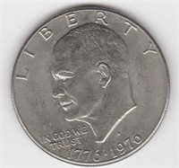 1776-1976 D US Eisenhower Dollar Coin