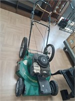 Weed eater push mower