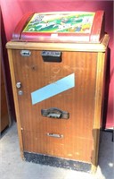 Vintage 5 Cent Horse Race Slot Machine