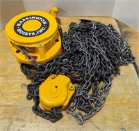 Harrington 1/2 Ton-5 Ton Chain Hoist CF Series