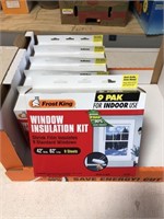 6 boxes window insulation kits
