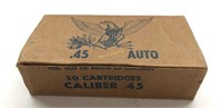 BOX/50 WESTERN CARTRIDGE CO. EAGLE BOX .45ACP
