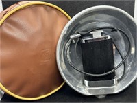 GERMAN AGFA Flashlight Reflector w/ Case