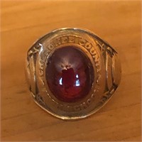 10K Gold 1959 Cherokee Co High School Class Ring