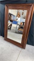 66 X 46 inch large framed beveled mirror