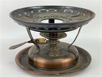 Stockli Netstal Swiss Made Copper Oil Lamp