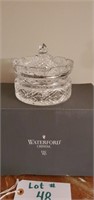 Waterford Samuel Miller butter covered dish