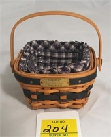 2001 - 2002 Edition Miniature "Berry" basket