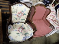 2 VICTORIAN CHAIRS