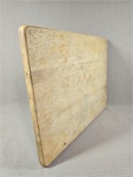 Flat Wooden Cutting Board