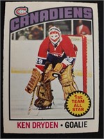 1976-77 O Pee Chee NHL Ken Dryden - Card #200