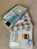 HEATING PADS AND SCALE