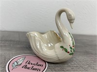 Lenox Swan Bowl Figurine