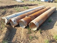 18" CULVERTS (4) PIECES APPROX. 50' GOOD